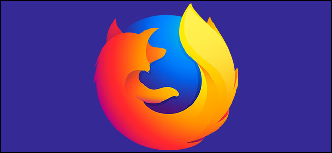 El logo de Firefox.