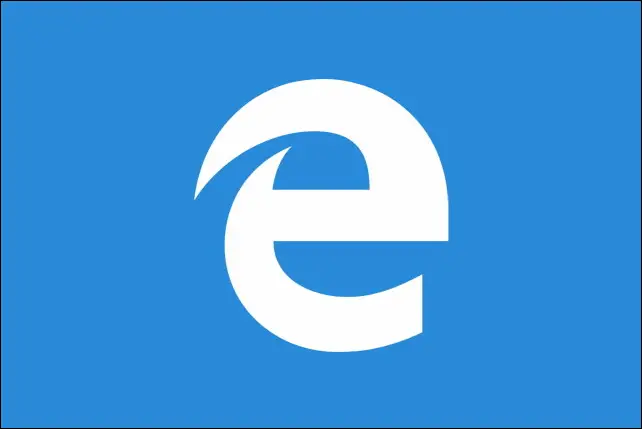 El logotipo de Microsoft Edge.