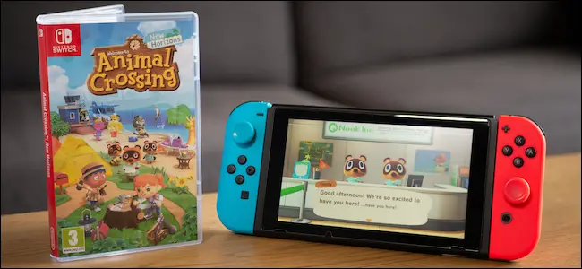 Animal Crossing: New Horizons y Nintendo Switch