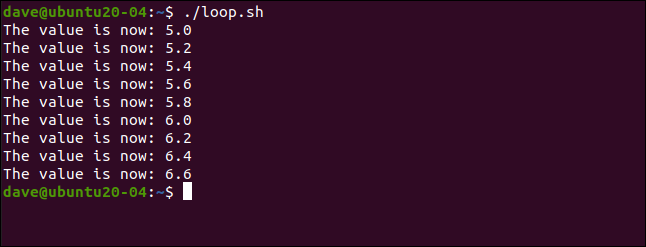 ./loop.sh en una ventana de terminal.