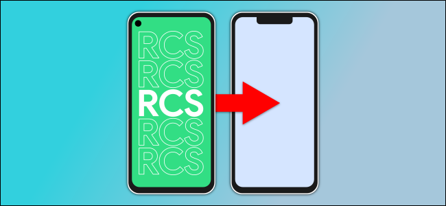dos teléfonos, uno con RCS