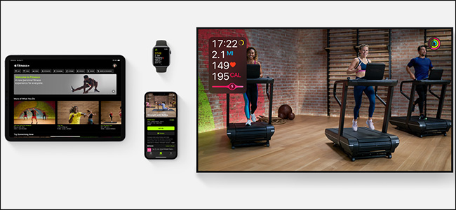 imagen de vista previa que muestra Apple Fitness +