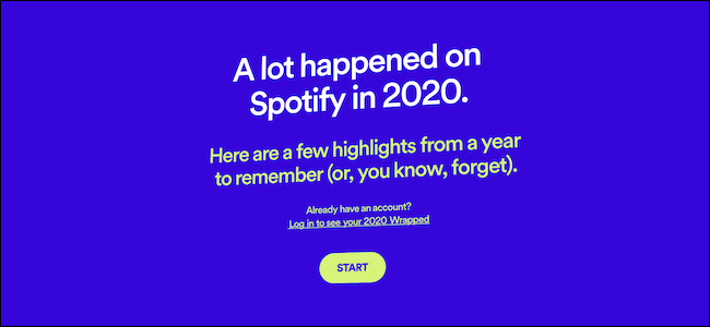 Spotify envuelto 2020