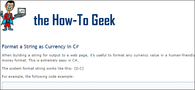 Cómo obtener una vista previa del sitio web geek desde 2008