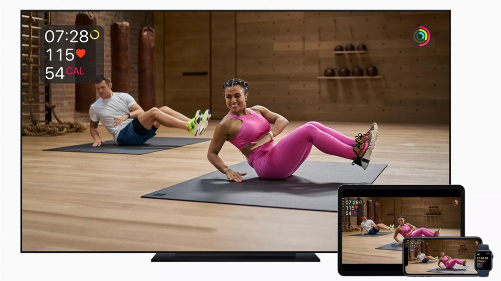 Apple Fitness + en iPhone, iPad y Apple TV