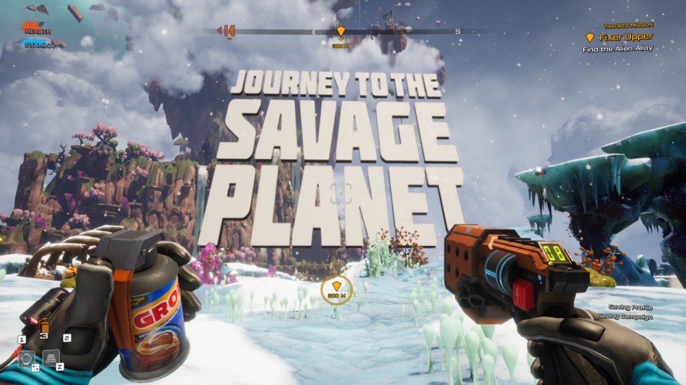 Recorrido por el título de apertura de Journey to the Savage Planet